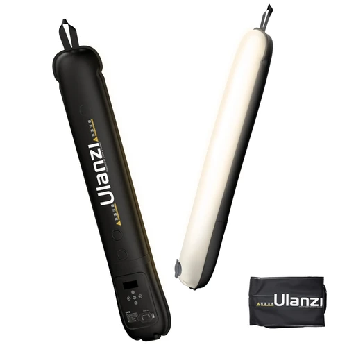 Ulanzi UA12 12W tubo de aire portátil luz bicolor para fotografía de retratos transmisión en vivo 2700K-6500K CCT TPU tubo de luz Stick