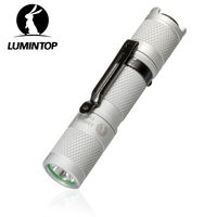 EDC Flashlight Outdoor Lighting Self Defense Strobe Camping LED Torch Powerful Convoy 14500 Battery TOOL AA