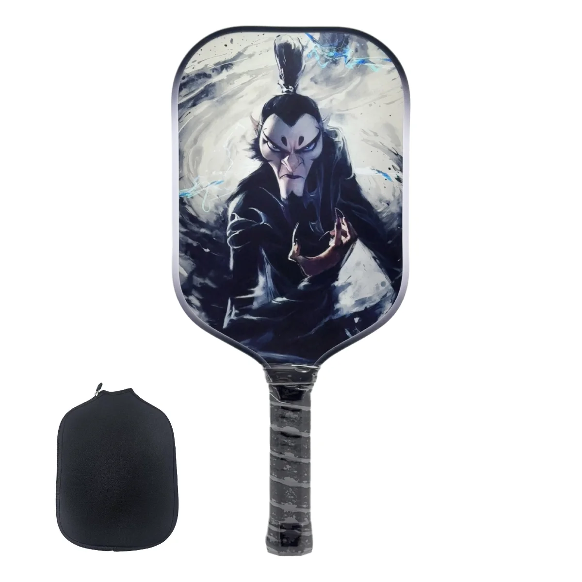 

SONGYI Lightweight Pickleball Racket 16mm Carbon Fiber Thermoformed Pickleball Paddles Non-Slip Comfort Grip USAPA Approved