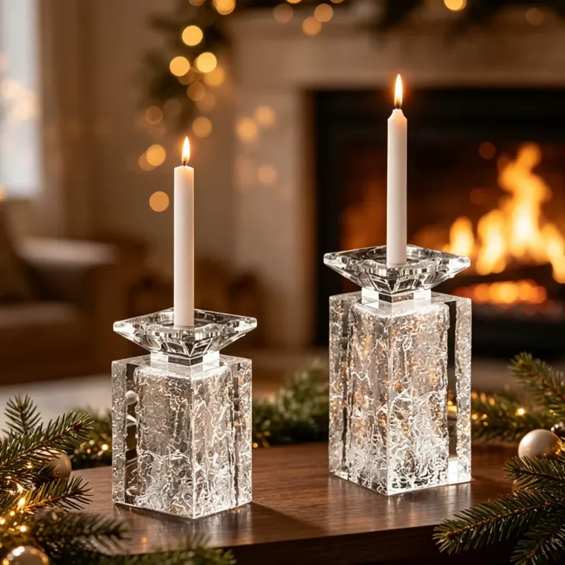 for Custom High End Acrylic Engraved Candlesticks Tall Columns  Easter Weddings Home Decor
