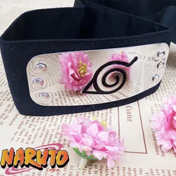 Naruto Hoofdband Cosplay Anime Actiefiguren Uzumaki Uchiha Metalen Vergulde Voorhoofdbeschermer Halloween Verjaardagsfeestje Speelgoed