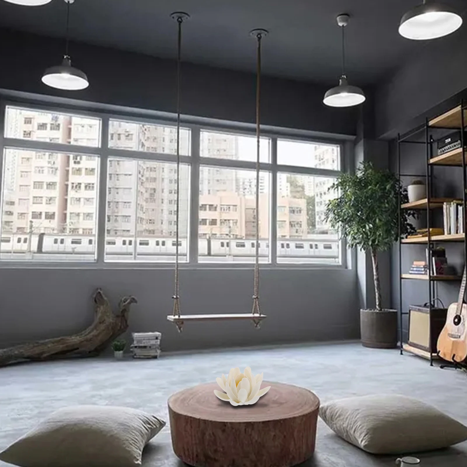 

1Pcs Ceramic Lotus Incense Burner Nature Inspired Delicate Aroma Furnace Home Buddha Supply Lotus Censer Incense Burner Decor