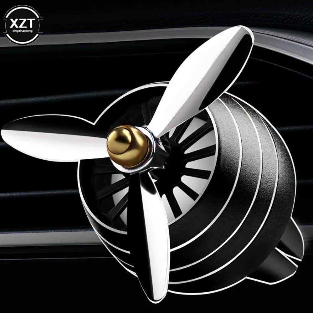 Ambientador con olor a coche, Mini salida de ventilación de aire acondicionado LED, Clip de Perfume, fragancia de aromaterapia fresca, aleación, buenos accesorios para automóvil