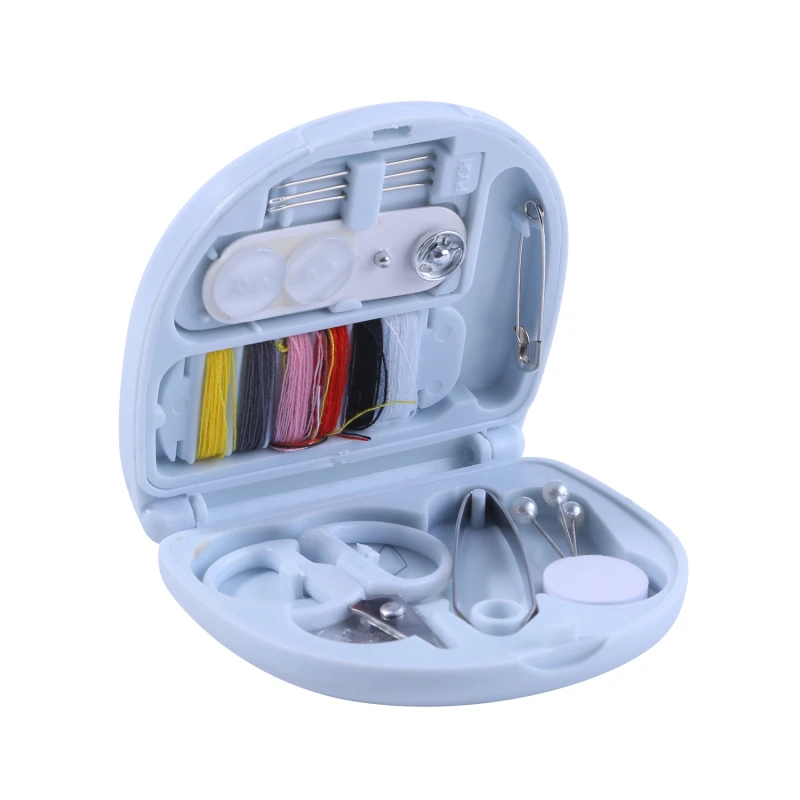 Home Travel Sewing Kit Box Exquisite and Portable Mini Portable Sewing Kit Needle Sewing Box Sewing Tools Box