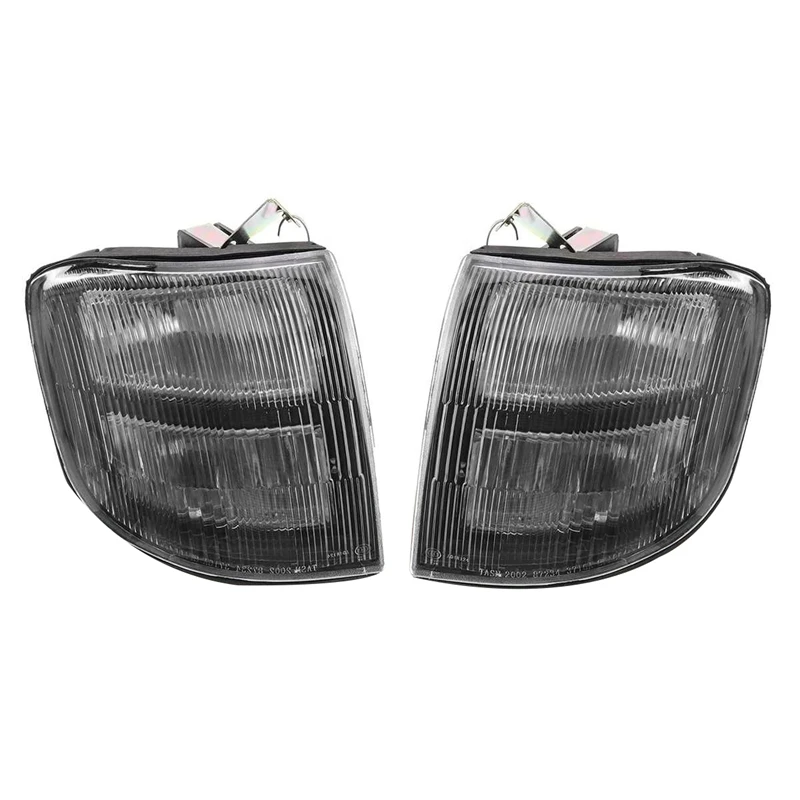 For Mitsubishi Pajero Montero V31 V32 V33 V34 1997 1998 1999 2Pcs Car Front Corner Light Turn Signal Light Corner Light