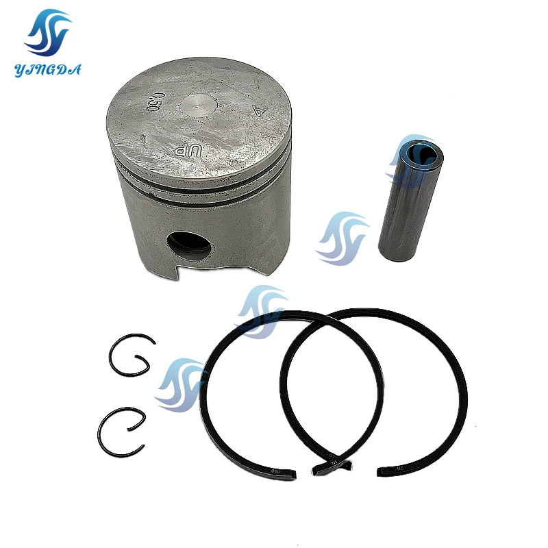 

Комплект поршней (+050) 6E7-11636 для подвесного мотора Yamaha 2T 682 63 В 63 Вт 684 серии 9,9 л.с. 15 л.с. D56,5 мм Parsun Hidea 6E7-11636-00