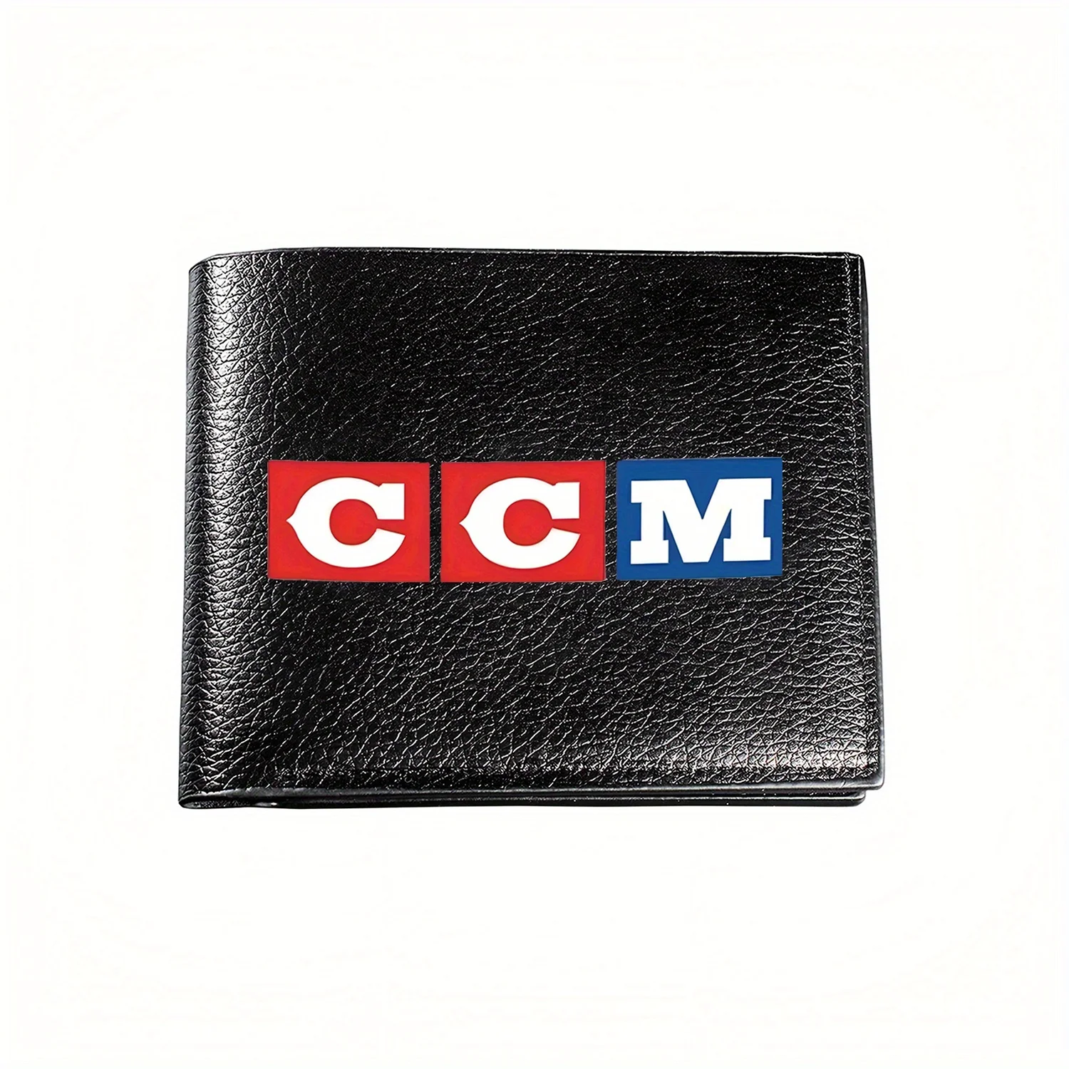 

Дизайн эмблемы логотипа CCM, деловой мужской повседневный элегантный простой практичный качественный кошелек, стильный принт, графический креативный рождественский кошелек