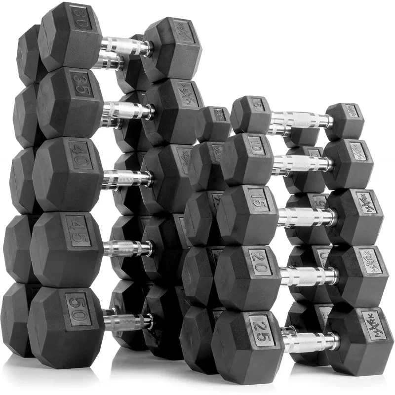 XMARK ,380 (7 ) To 550 Lbs (10 Pair) Hand Weights,Dumbbell Sets With Weight Storage Or Availa