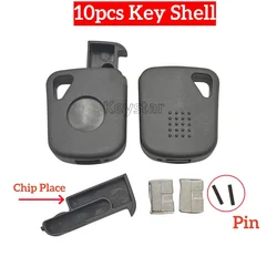 10pcs Original Universal KEYDIY Transponder Shell HU66 Car Key Chip Case for KD Xhorse VVDI Key Blade Key Head with Chip Holder
