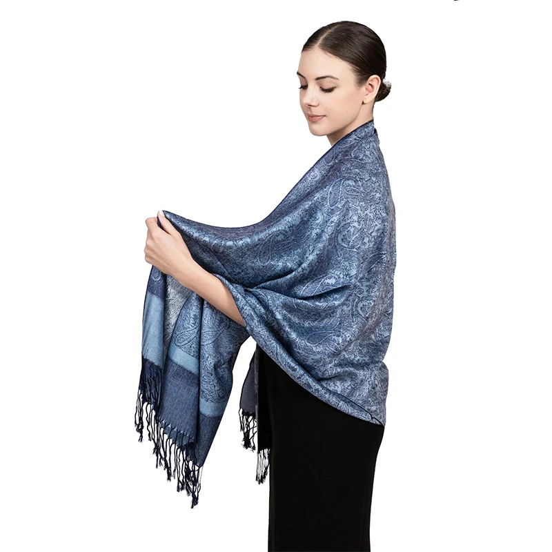 2023 Fashion Jacquard Scarf Women Winter Long Soft Shawls Ladies Headscarf  Scarves Comfortable And Warm Blanket Wraps