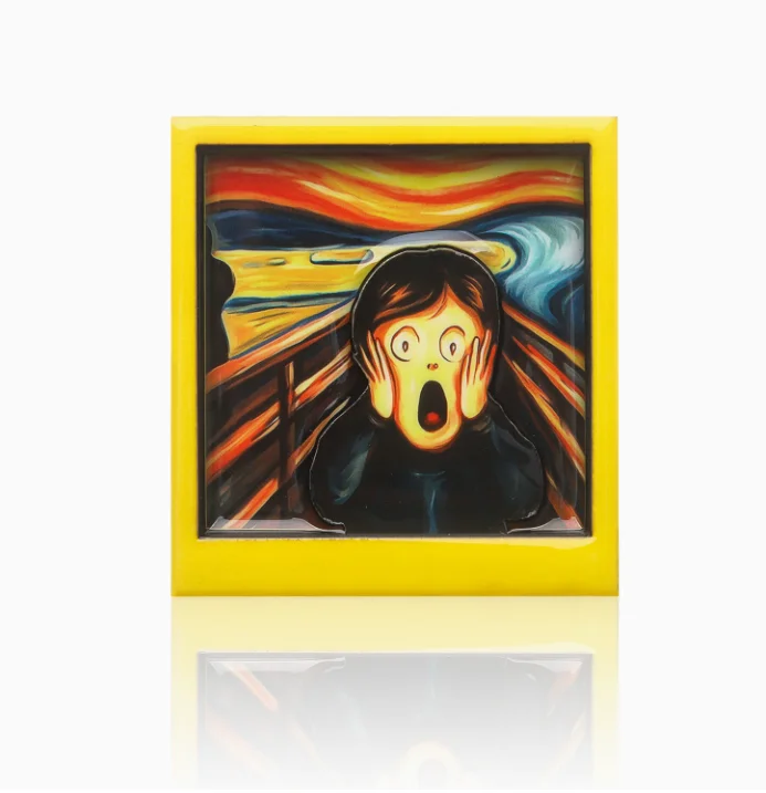 Q-versie Van Gogh koelkastmagneet |   Celebrity Art Renaissance Decor |   Handwerk ambachtelijke stickers |   DIY Home Decor cadeau-idee