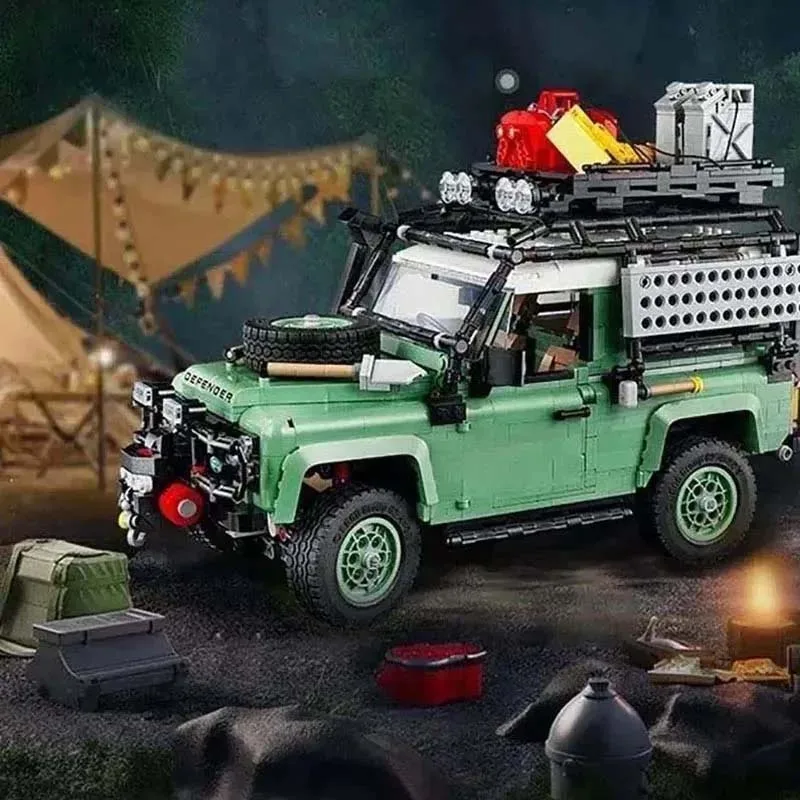 2336 PCS Land Supercar Rover Off-Road Defender 90 Vehicle Building Blocks Bricks Birthday Girls Car Toys Compatible With 10317