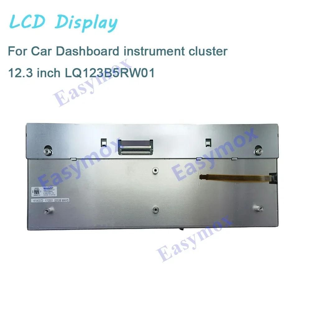 LQ123B5RW01 Car LCD Display for 2016 2017 Volvo XC60 XC90 S60 S90 2018 2019 Cluster Instrument Dashboard 12.3