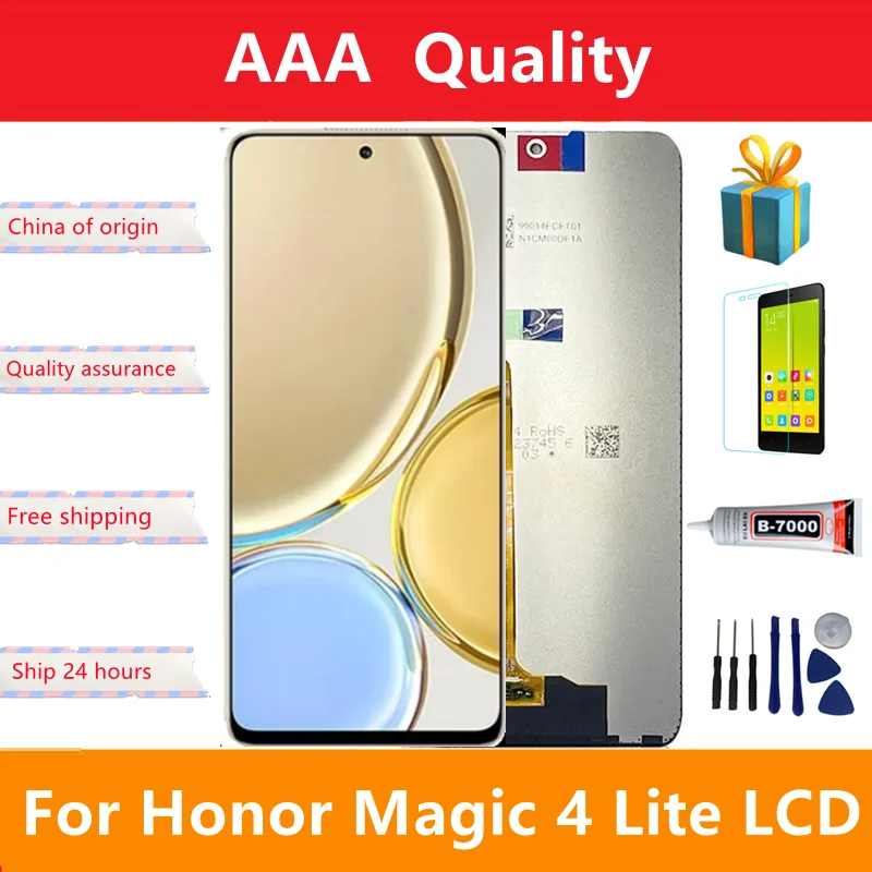 

Original For Honor Magic4 Lite ANY-LX1/2/3 LCD Replacement for HUAWEI Honor Magic 4 Lite LCD Touch Screen Digitizer Assembly