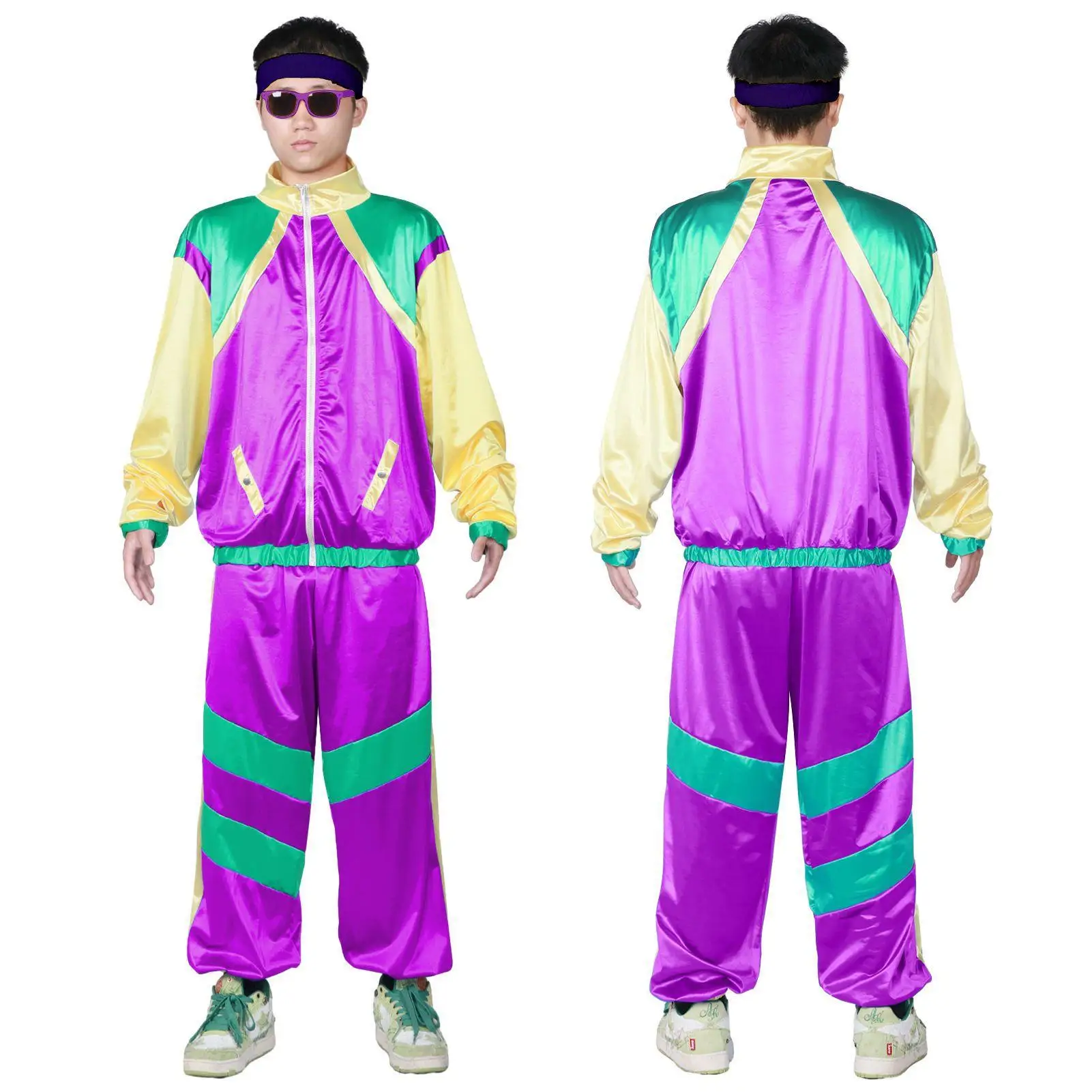 

Диско-фестиваль, карнавал, косплей, сценический наряд, фиолетовая полоска, хиппи, спортивная одежда, женская одежда с цветочным принтом...