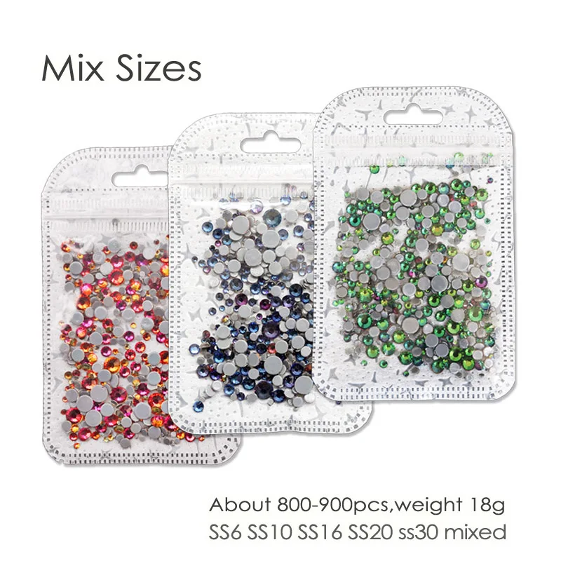 Volcano hotfix rhinestones flatback crystals strass stone to hot fix on fabric clothing garment bags diy glitter applique decors