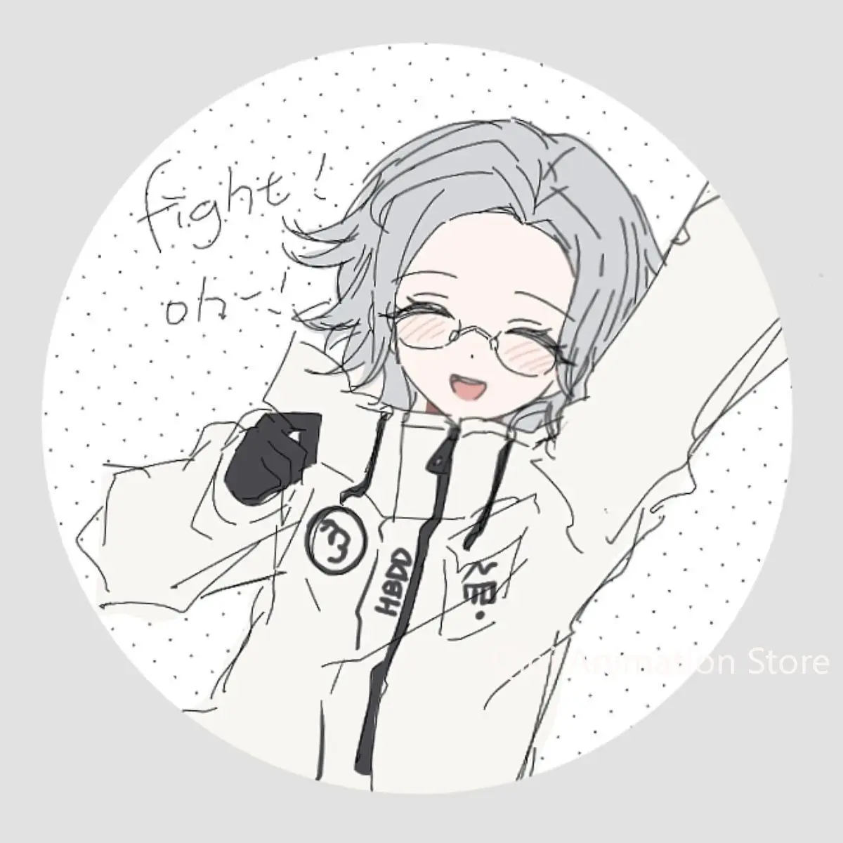 

The Hundred Line Aotsuki Eito, булавки, милые значки в стиле аниме, броши, булавка на лацкан, аксессуары для рюкзака, шляпы, коллекционные рождественские подарки