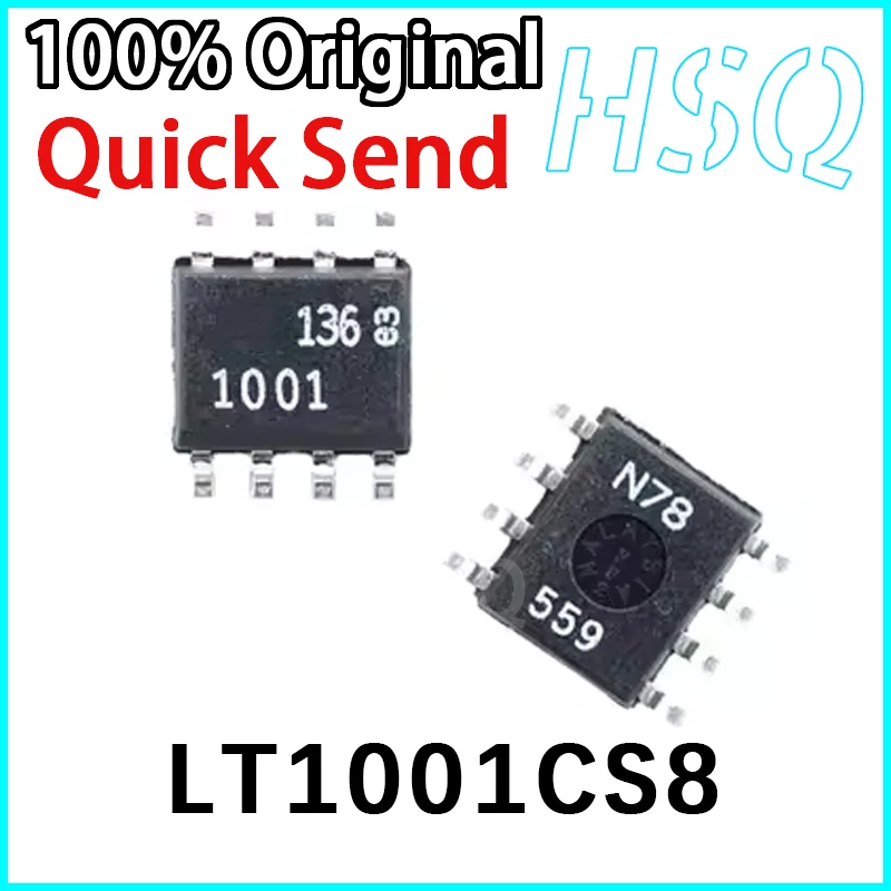 

1PCS LT1001CS8 Silk Screened 1001 SOP8 Precision Amplifier Chip, Brand New in Stock