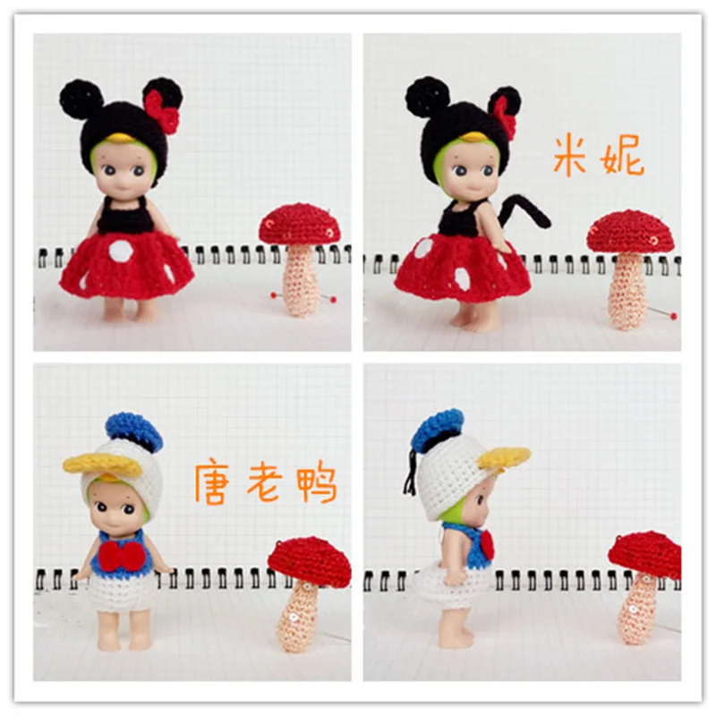 Sonny anjo boneca roupas para sonny anjo boneca roupas personalizáveis série disney traje vestuário com mini sapatos chapéu atacado