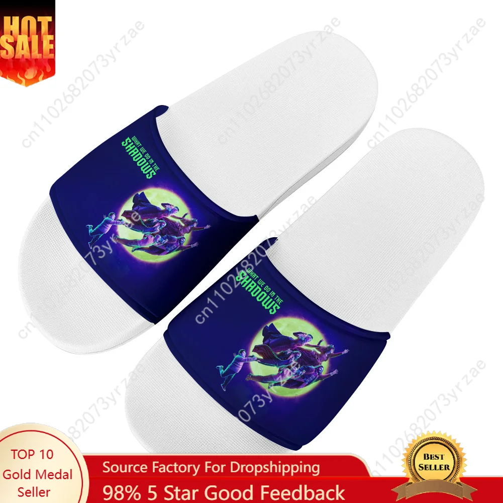 

What We Do in The Shadows Sandals Home Slippers Water Shoe Men Women Teenagers Bathroom Beach Swimming Pool Shoes Custom Slipper