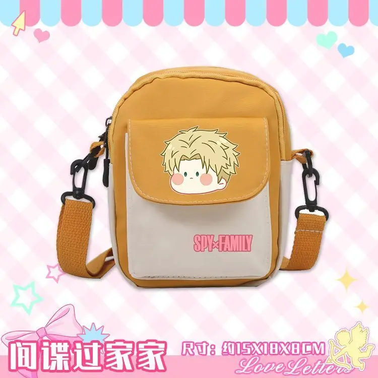 Spy X Family Single Shoulder Crossbody For Middle Primary School Girls Cute Capacity Bag Aniya And Joel Peripheral Trendy Anime