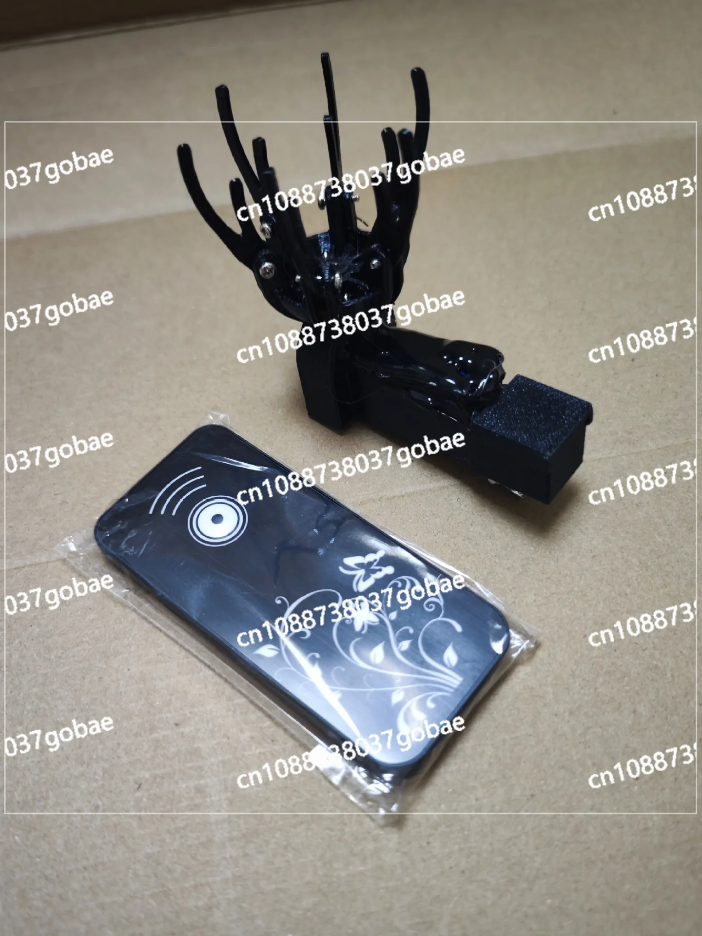 Remote control flower petal automatic electric opener with hairpin to send 6 batteries