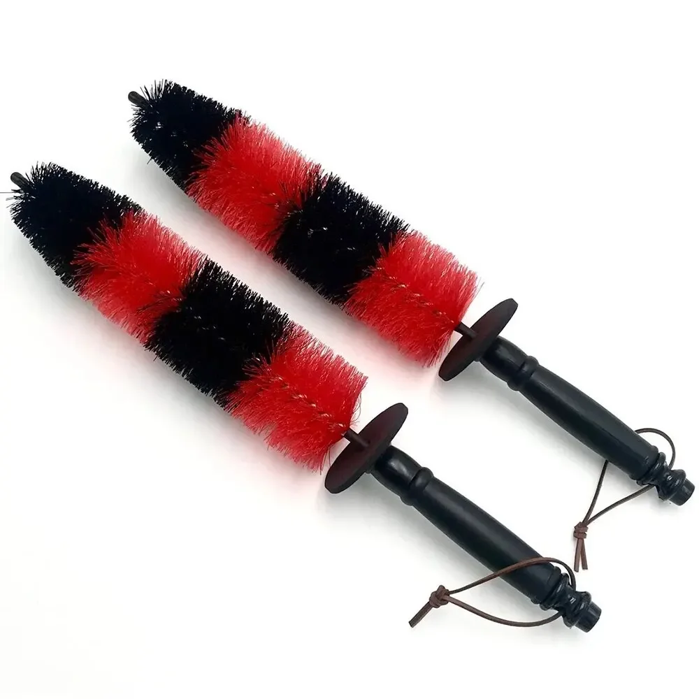 Car Wheel Multifunction Cleaning Brush Long Soft Handle Rim Hub Microfiber Brush Tire Detail Brush Auto Motorcycle Washing Tool image 2
