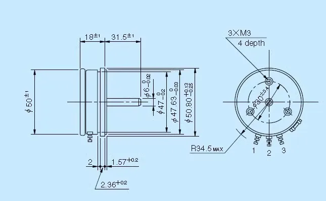 Original JAPAN sakae CP50 Wire wound precision potentiometer 0.5% CP50