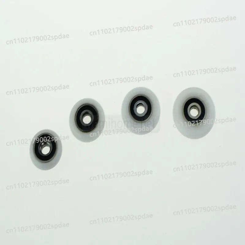 10pcs/lot Diameter 19mm/20mm/22mm/23mm/25mm/27mm Fasteners Bathroom Bearing Door Runner Sliding Shower Door Roller