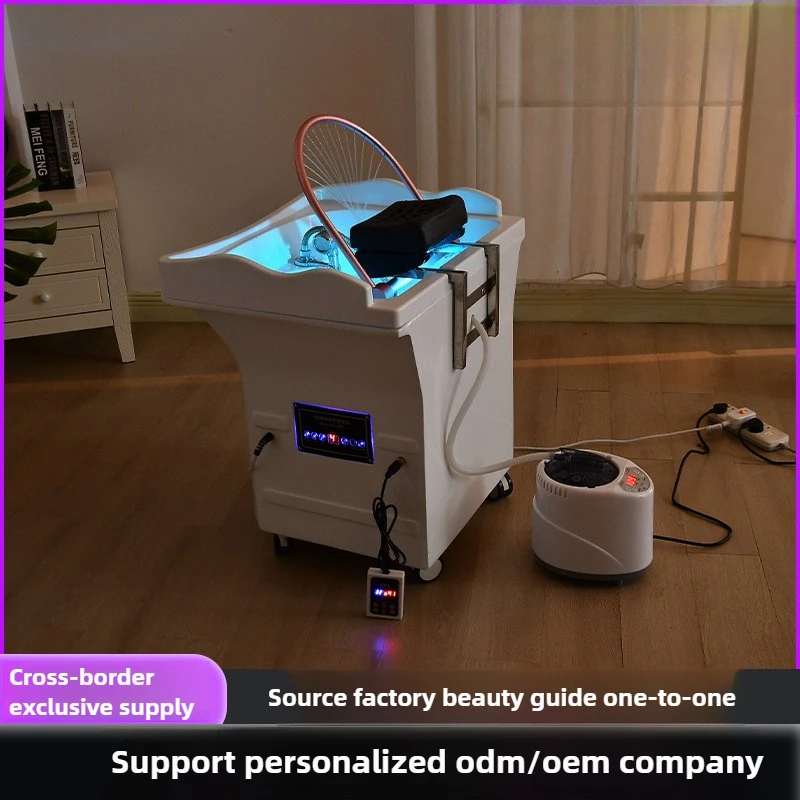 

New type Thai-style head care device - SPA steam water circulation phototherapy meridian massage bed - head care for the head