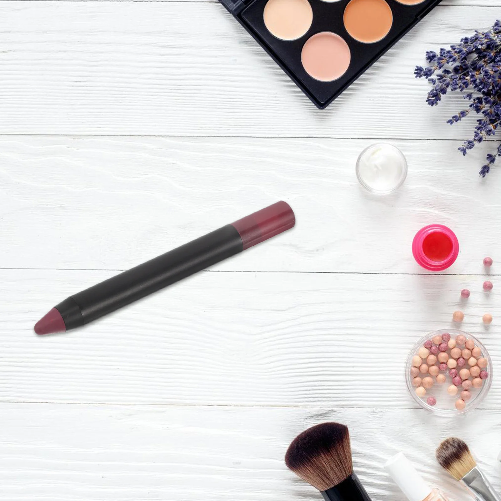 Penna professionale per labbra, finitura opaca cremosa, a prova di sbavature, da indossare ogni giorno, feste, date, definiscono e contorni le labbra