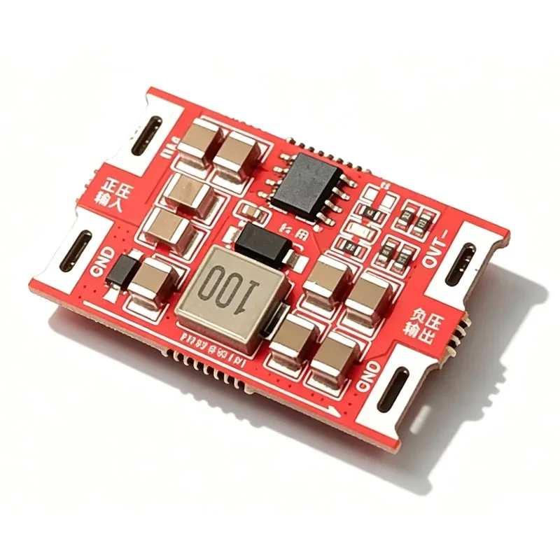 Negative Voltage Power Supply Module, 10mV Low Ripple, 24V/12V to -5V/-12V/-15V Industrial Grade 2.5A DC-DC Step-Down Converter