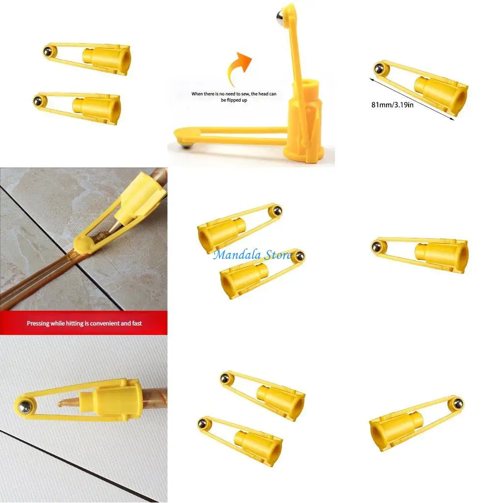 

U2JC Grout Finishing Ball Tool For Ceramics Tiles Durability ABS Metal Construction