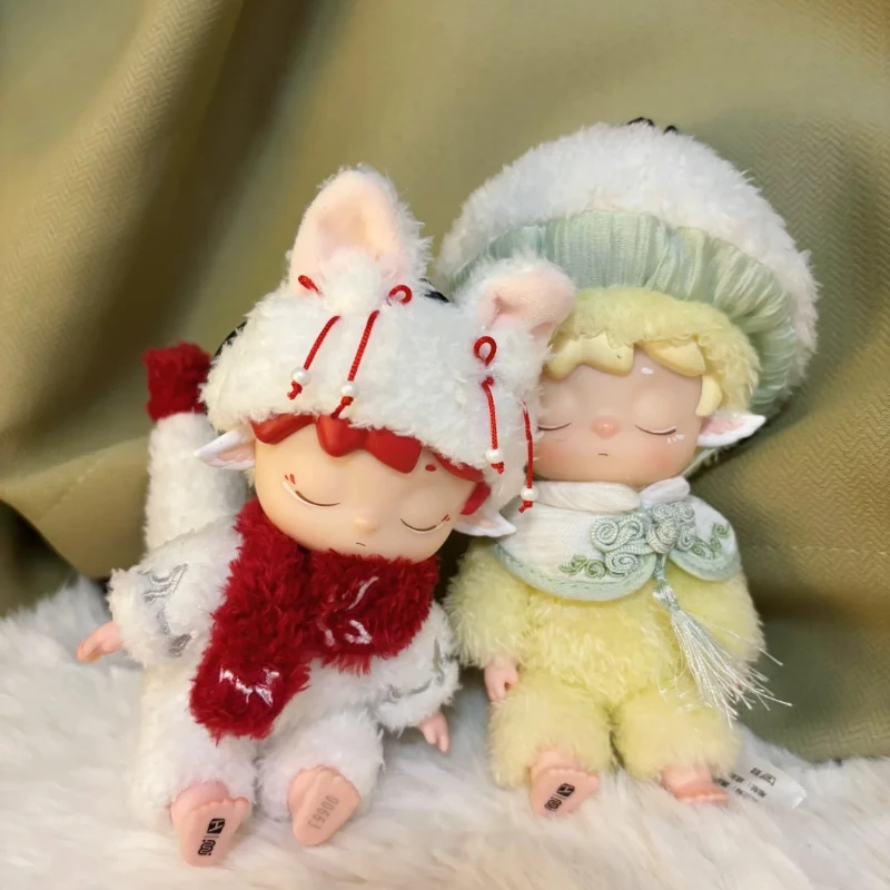 

Новая виниловая слепая коробка Mimi Carefree Little Monster, модная игрушка, украшение для настольной комнаты, милые загадочные коробки, подарок на день рождения для фанатов, игрушки