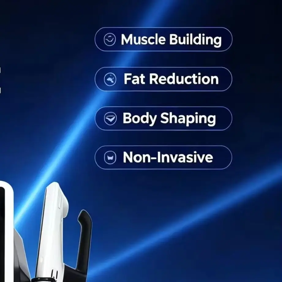 6500W HI‑EMT Body Sculpting Equipment MYOslim Muscle Toning Body Shaping Pelvic Cushion For Beauty Salon Use