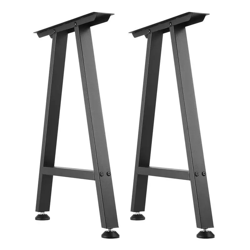 

Table Legs, 29.1" H x 21.7" W Trapezoid Steel Furniture Legs, Modular Design, Easy Assembly, 2204 lbs Max Load Heavy Duty, Id
