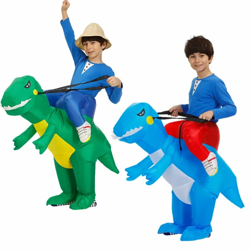 Opblaasbare Dinosaurus Kostuum Voor Peuters Kinderen Meisje Volwassenen Partij Dino Cosplay Kostuums Dier Kostuum Grappige Dinosaurussen Kostuum