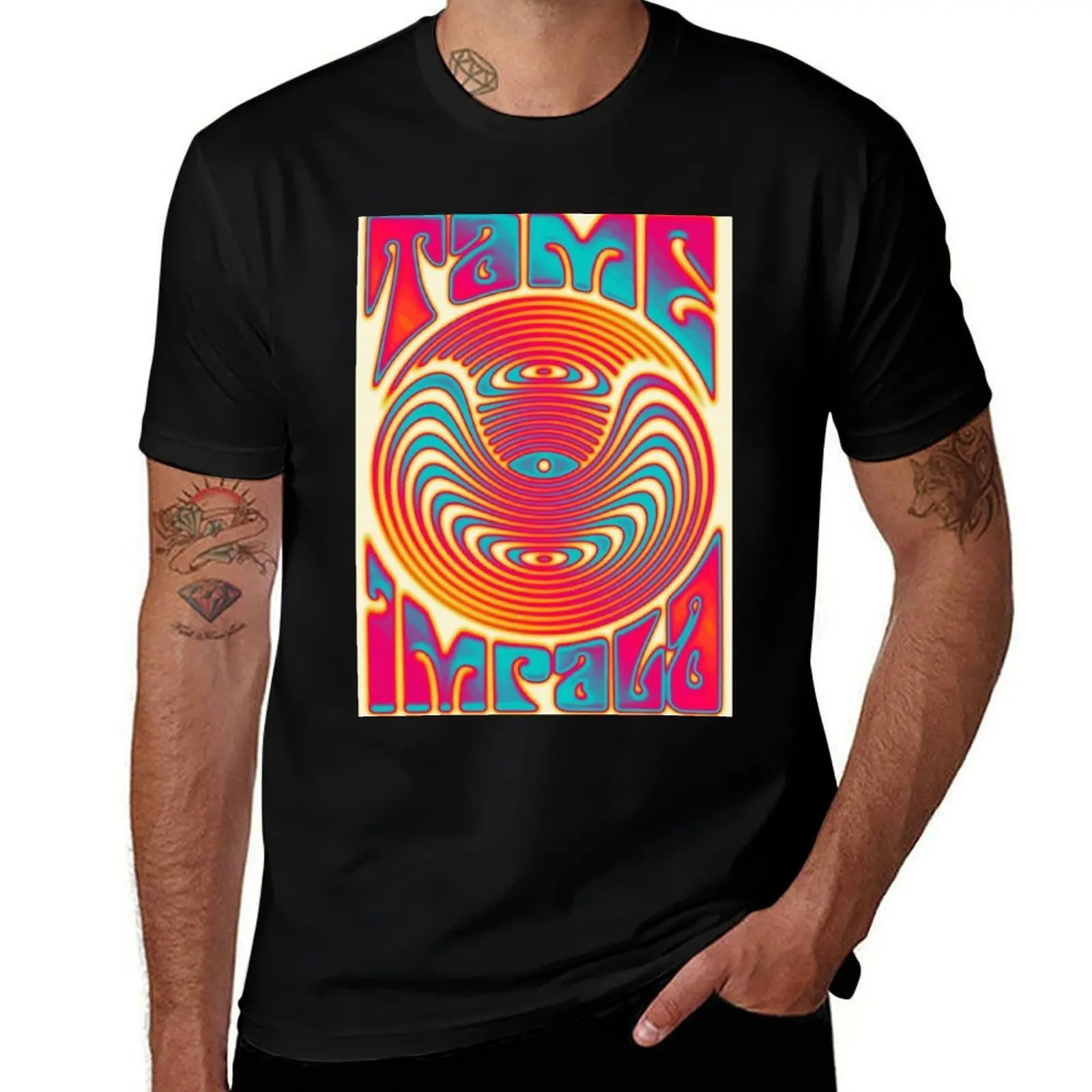Tame Impala T-Shirt Large Size Soft Cotton T-Shirt