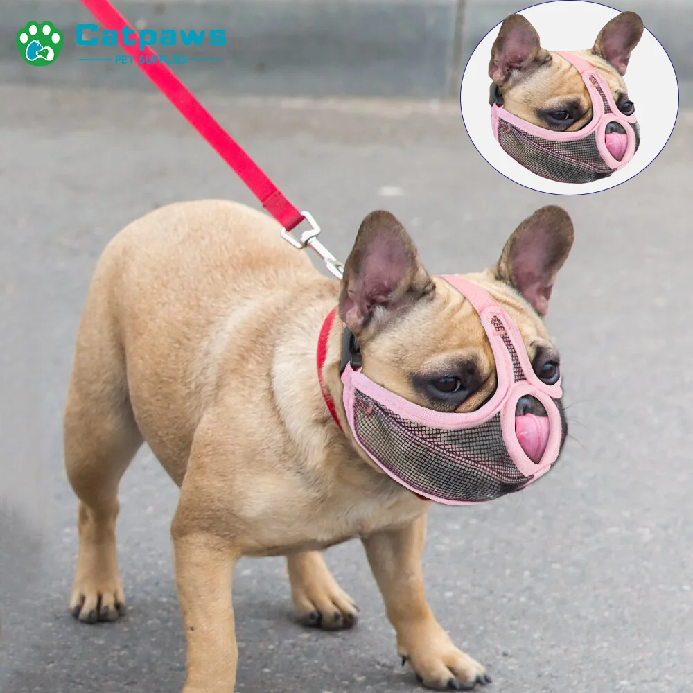 Mouth Mesh Durable Dog Muzzle Eco-friendly Dog Mouth Cover Wear-resistant Pet accessories Dog Mouth protector Anti-biting Tool