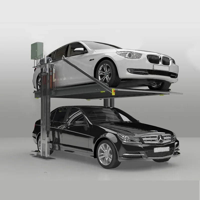 Simple parking lift 2 levels vertical car parking lift/Vertical parking system