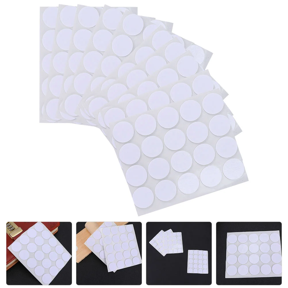 10 Sheets Base Double Sided Sticker Wiccan Candles Foam Tape for DIY Craft Wick