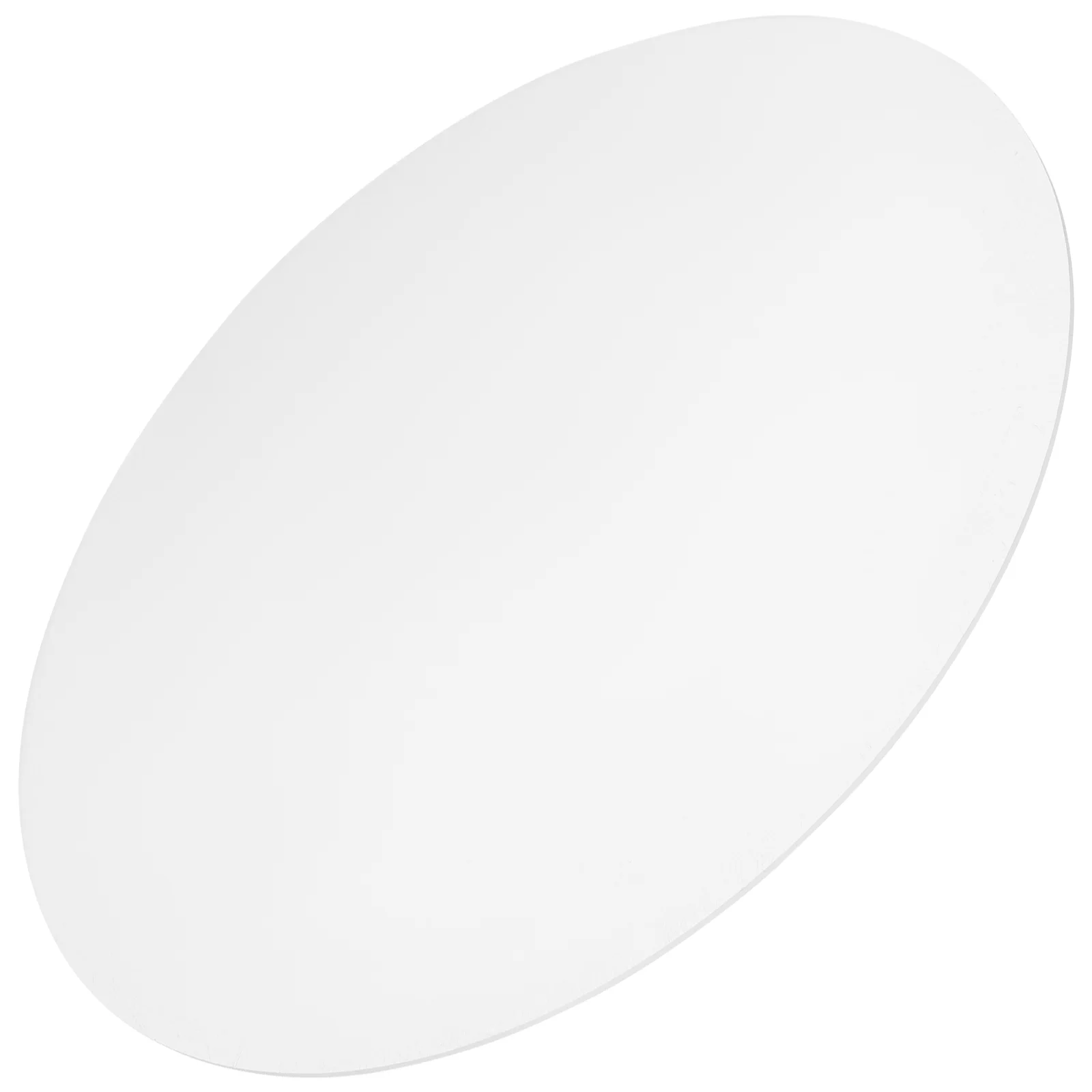 Round Sheet 30cm 3mm Clear Transparent Acrylic Board Craft Photo Frame Glass Replacement Tabletop Protector Smooth Edges