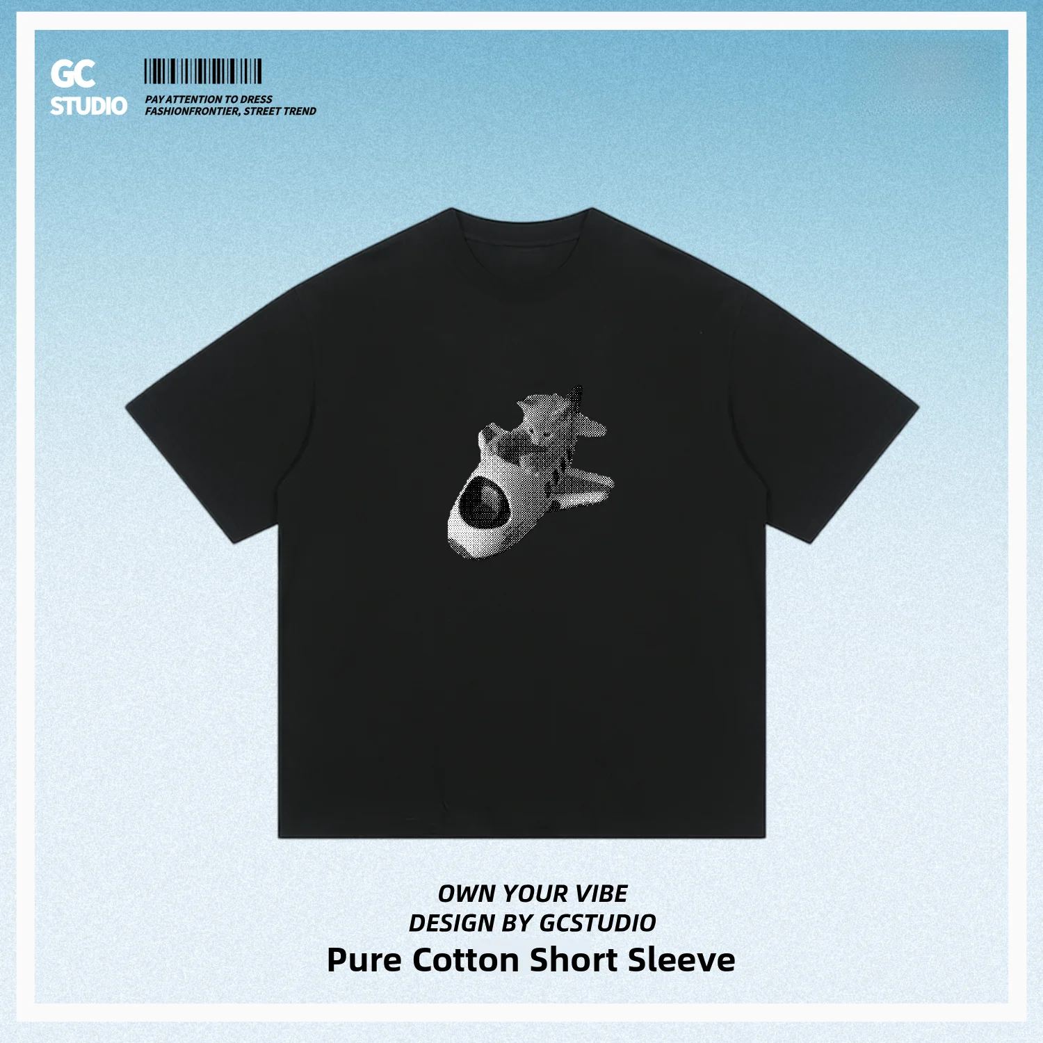 Loose Fit Pure Cotton Short Sleeve T-Shirt  Meme Print Unisex Casual Top Breathable Comfortable Summer Tee for Men And Women
