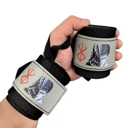 Power Weight Lifting Wrist Wraps Supports Gym Training Fist Straps with Thumb Loop Wrist Support Wraps for Powerlifting Deadlift