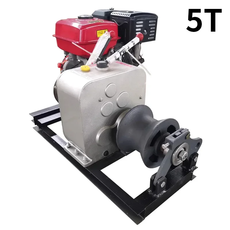 Motorized winch Cable Racking Machine Cable Double Drum Motor Mill Small 3-ton Multifunctional Motor Mill