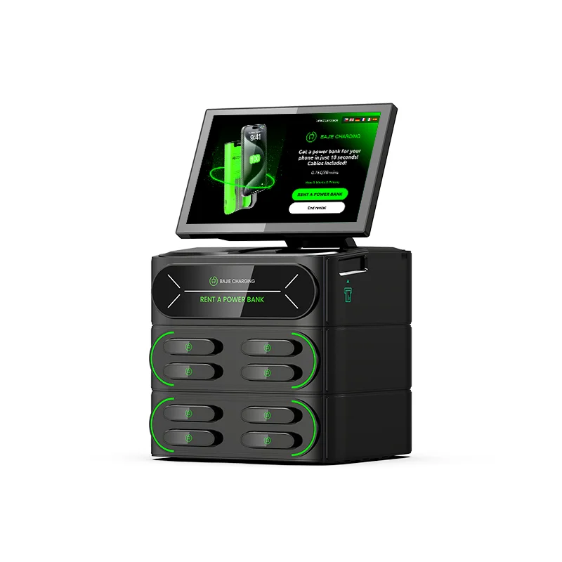Portable Chargers Station Sharing Power Bank Rent Powerbank Rental Charging Station without Power Banks Support POS