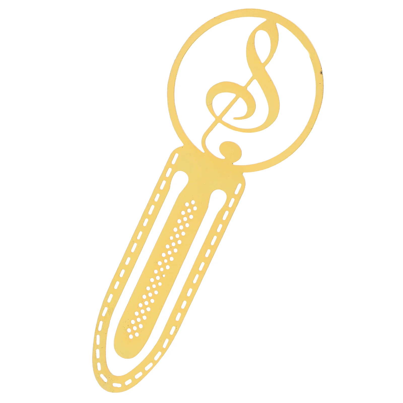

Music Note Metal Bookmark Hollow Design Classical Style Musical Gift for Students Teachers Music Lovers Book Marker Party Favor