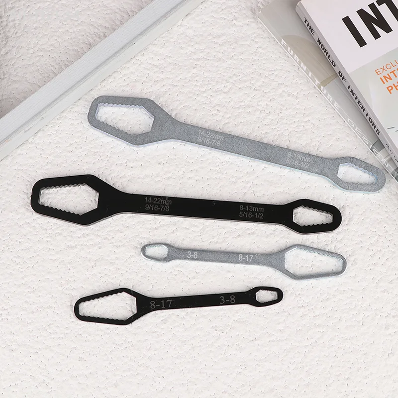 

8-22mm Universal Torx Wrench Double-head Self-tightening Adjustable Glasses Wrench Board Torx Spanner Hand Repair Tools SHIDWJ