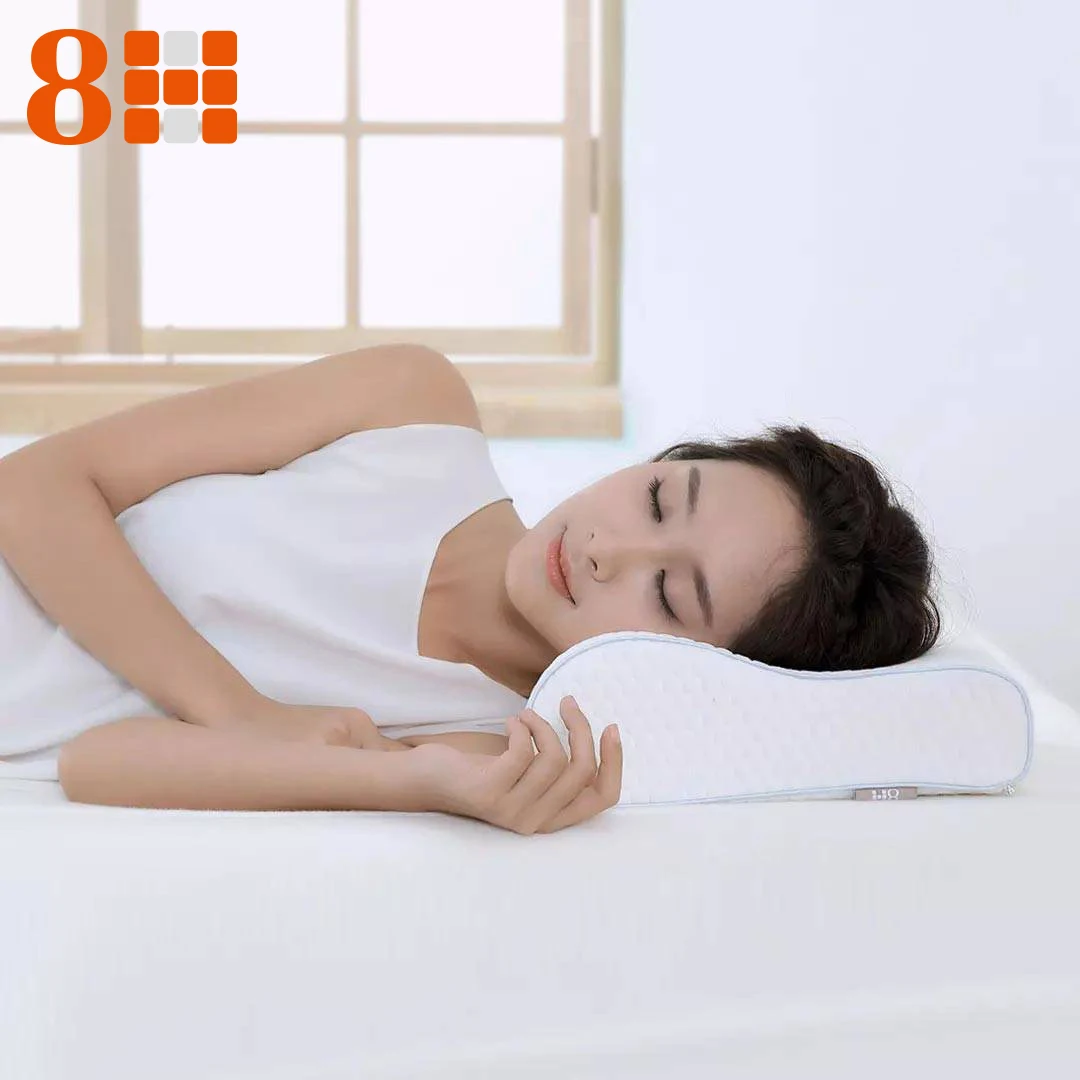 

8H three-curve memory foam pillow slow rebound soft memory sleep pillow butterfly shape relaxing cervical spine for adults