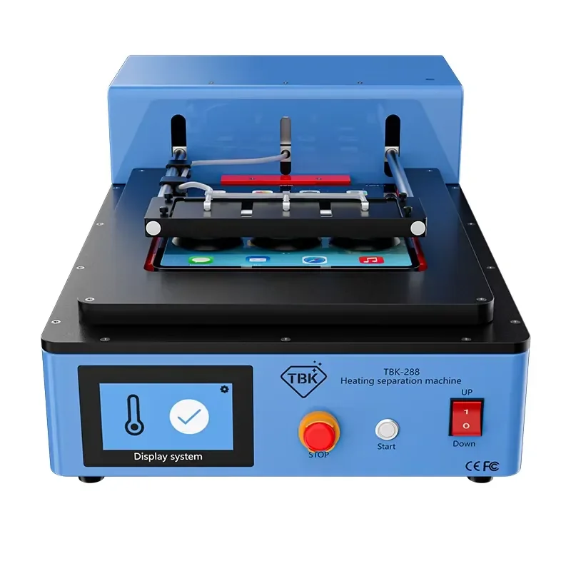 TBK 288L Auto Tablet PC Screen Separator 15inch LCD Display Heating Separating Machine for iPad 12.9 10.5 11 Air 4 Mini 6